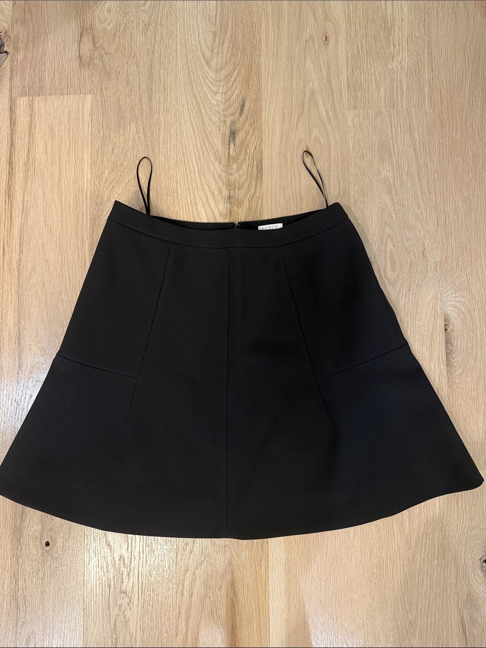J. Crew Black A-Line Skirt